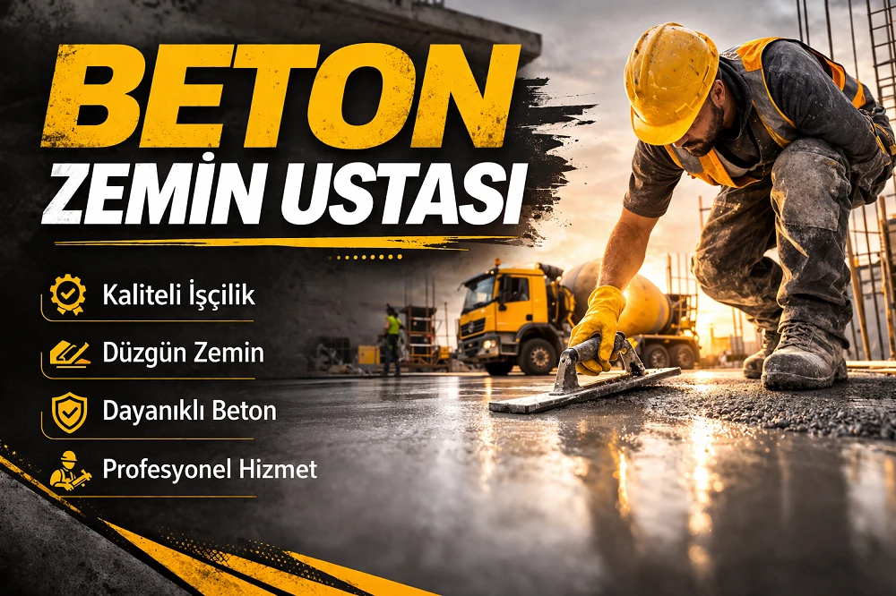 Muğla Beton Zemin Ustası